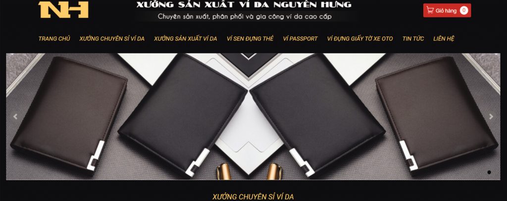 Ví da Nguyễn Hưng-cung cấp sỉ mặt hàng ví bóp nam chất lượng cao