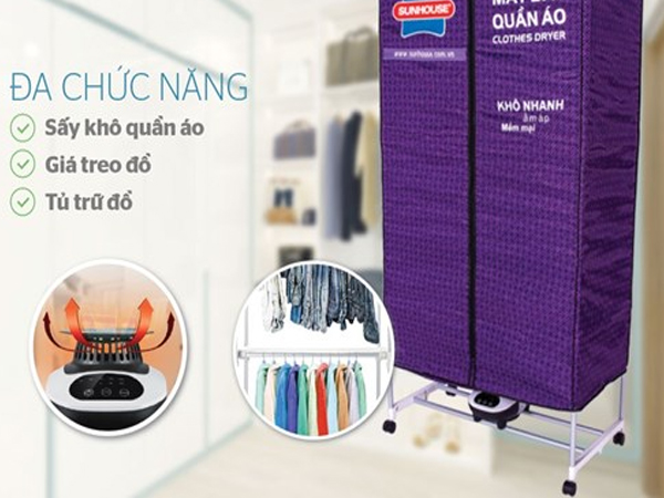 Top 5 tủ sấy quần áo bán chạy, được tin dùng nhất hiện nay